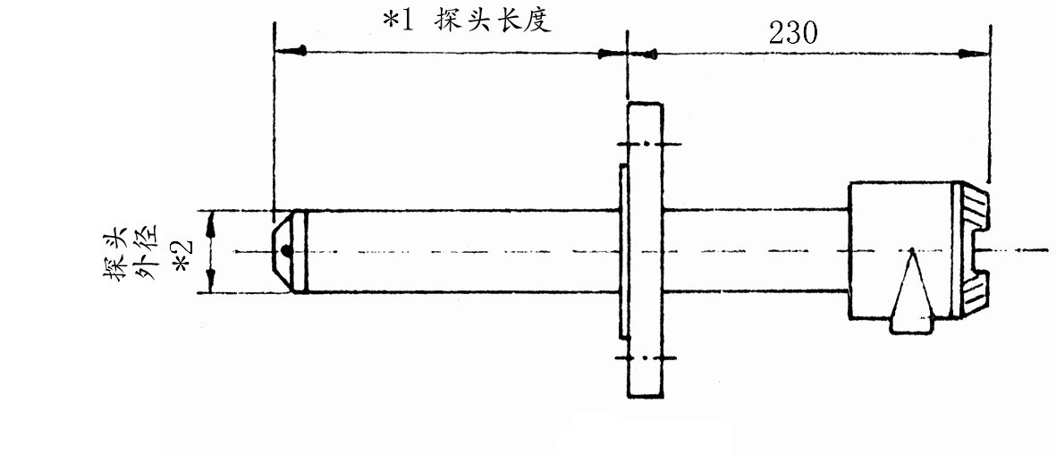 插入式電磁流量計外形尺寸